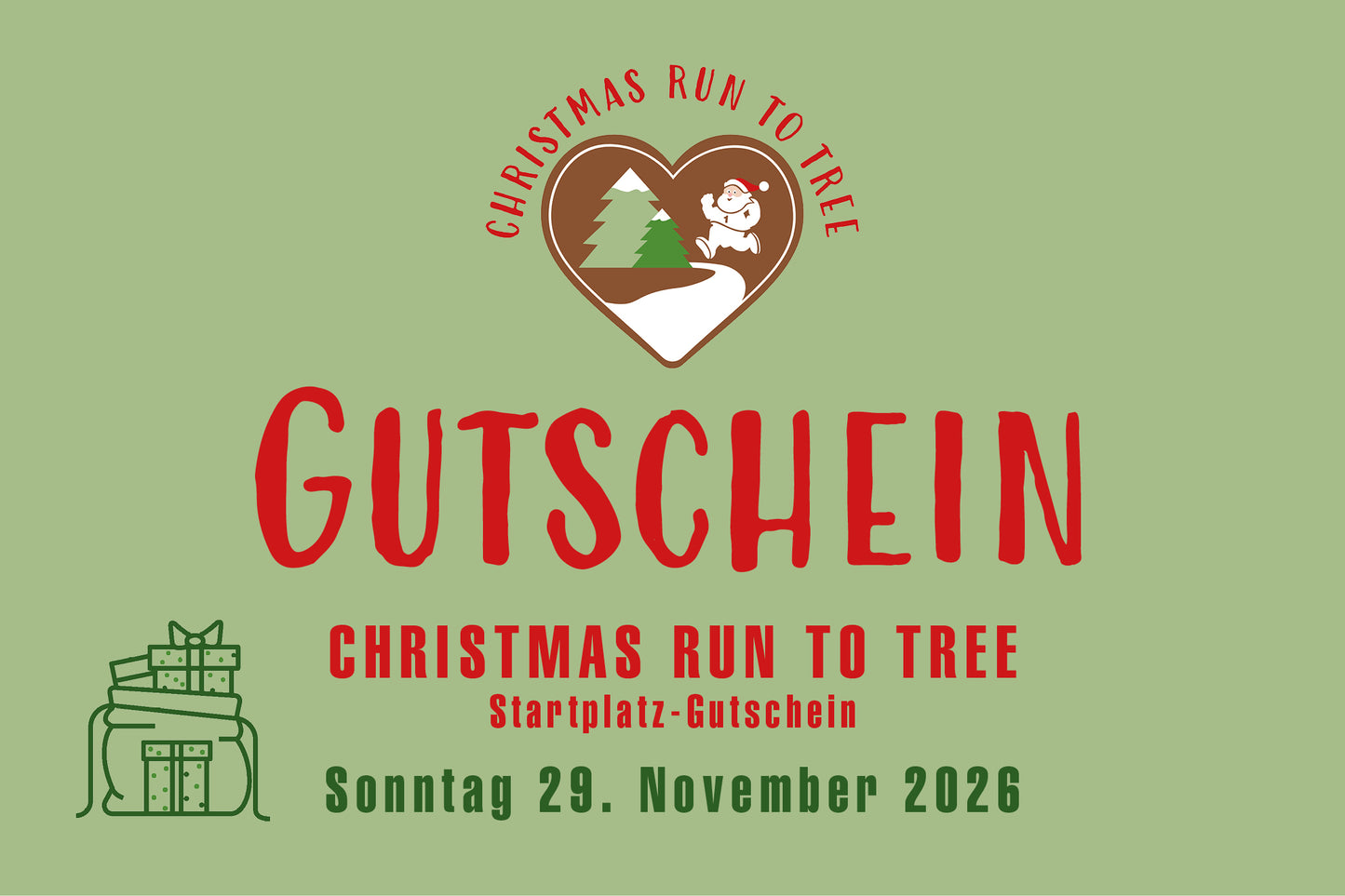 Startplatzgutschein Christmas Run To Tree 2026
