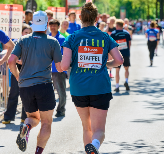 Teilnahmeshirt Haspa Marathon Hamburg Staffel 2025
