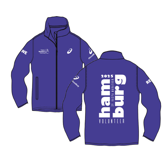 Haspa Marathon Hamburg 2025 - Volunteer Jacke blau