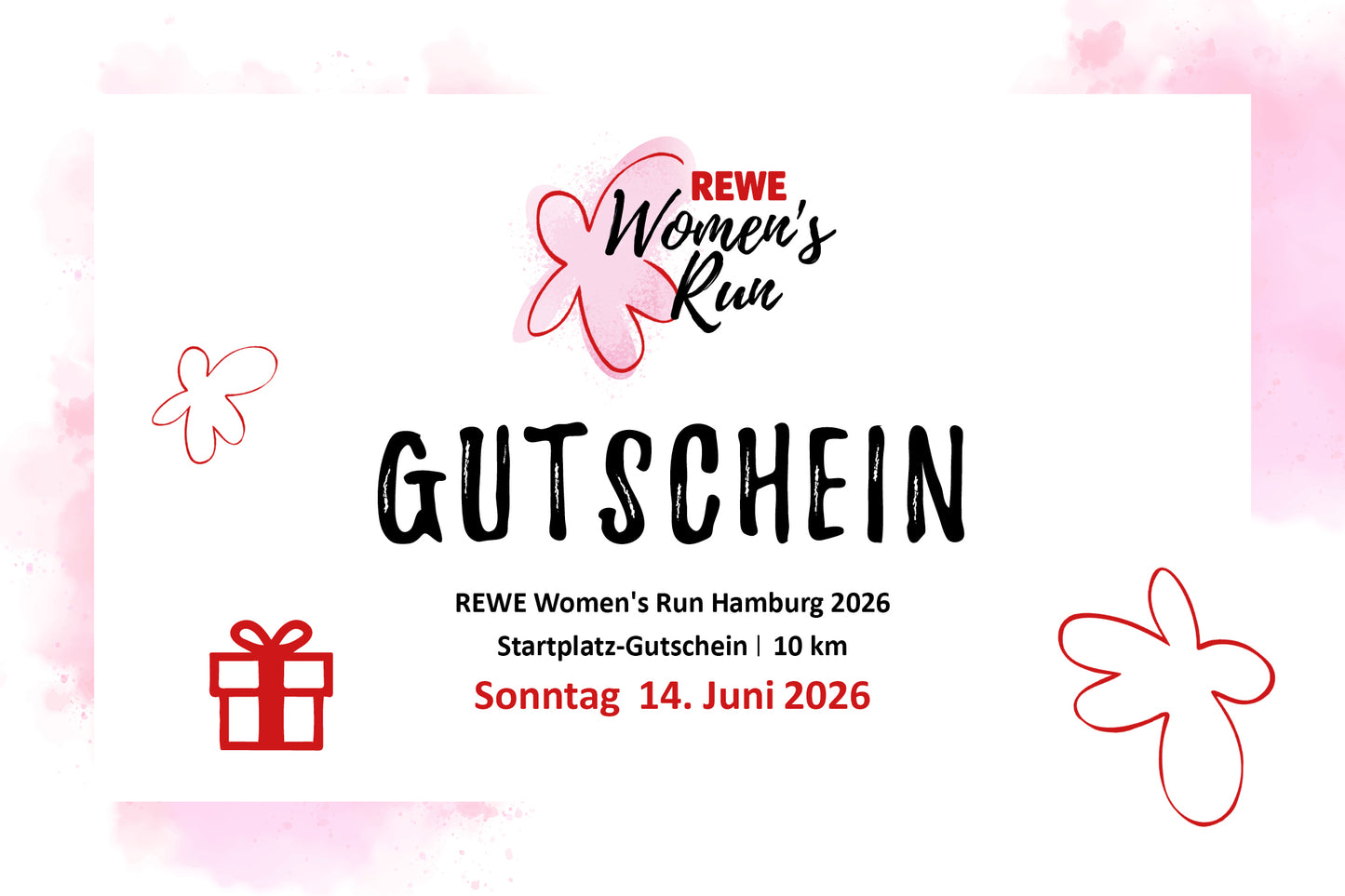 Startplatzgutschein REWE Women's Run 2026 - 10km