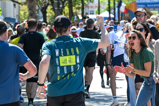 Teilnahmeshirt Haspa Marathon Hamburg 2025
