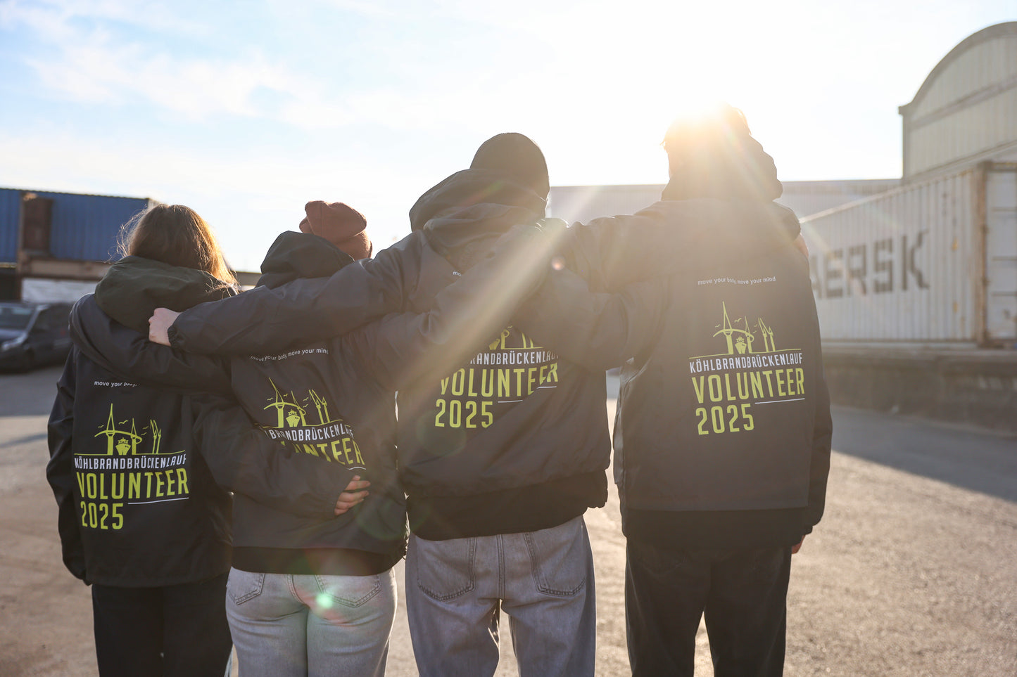 Köhlbrandbrückenlauf 2025 - Volunteer Jacken grau