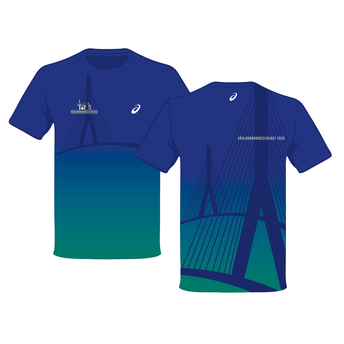 Teilnahmeshirt Köhlbrandbrückenlauf 2026