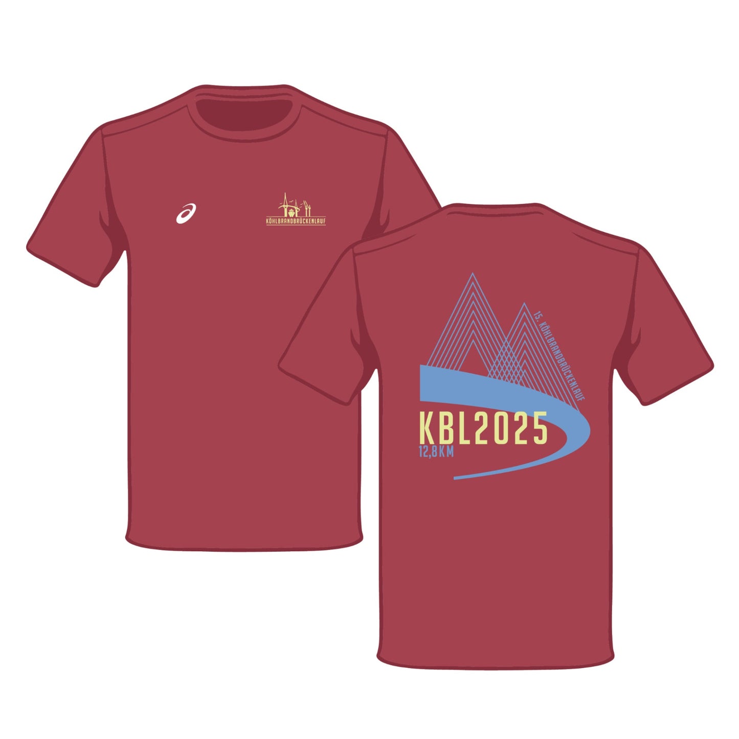 Teilnahmeshirt Köhlbrandbrückenlauf 2025