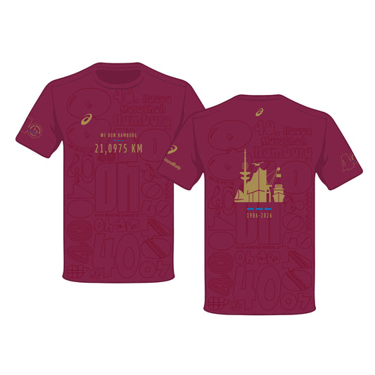 Teilnahmeshirt Haspa Halbmarathon Hamburg 2026