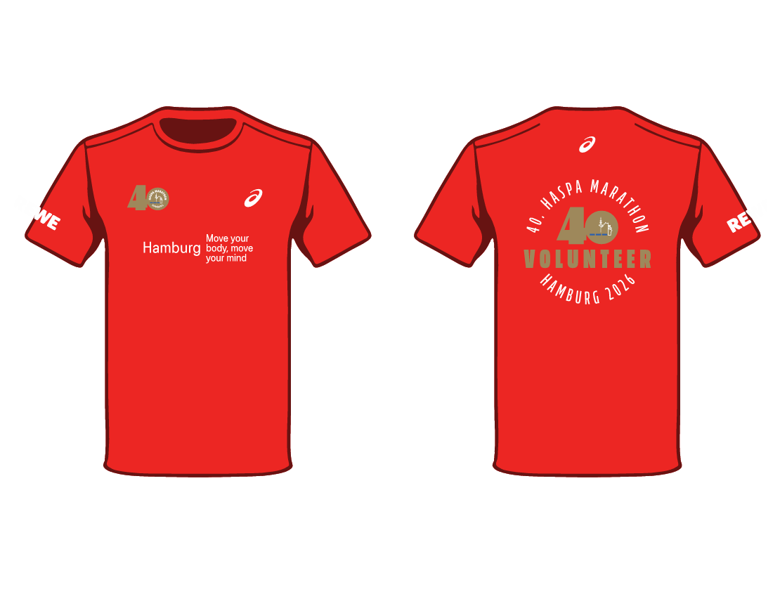 Haspa Marathon Hamburg 2026 - Volunteer Shirt