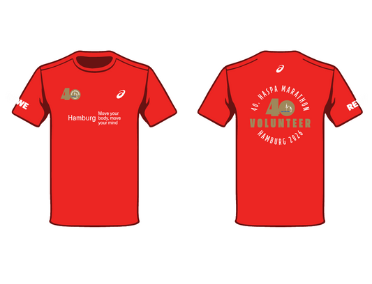 Haspa Marathon Hamburg 2026 - Volunteer Shirt