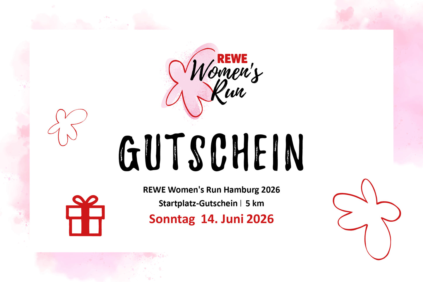 Startplatzgutschein REWE Women's Run 2026 - 5km
