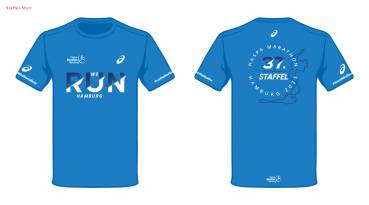 Teilnehmershirt Haspa Marathon Hamburg Staffel 2023