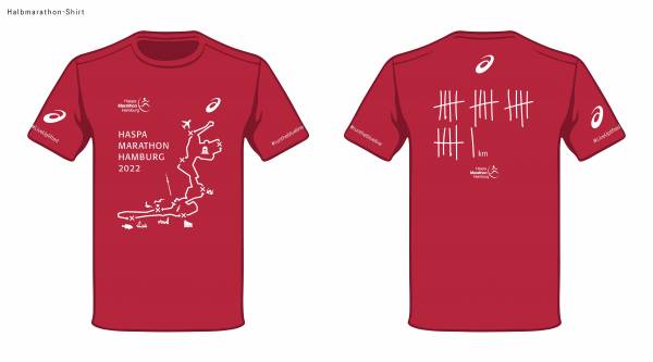 Teilnehmershirt 2022 - Halbmarathon Men